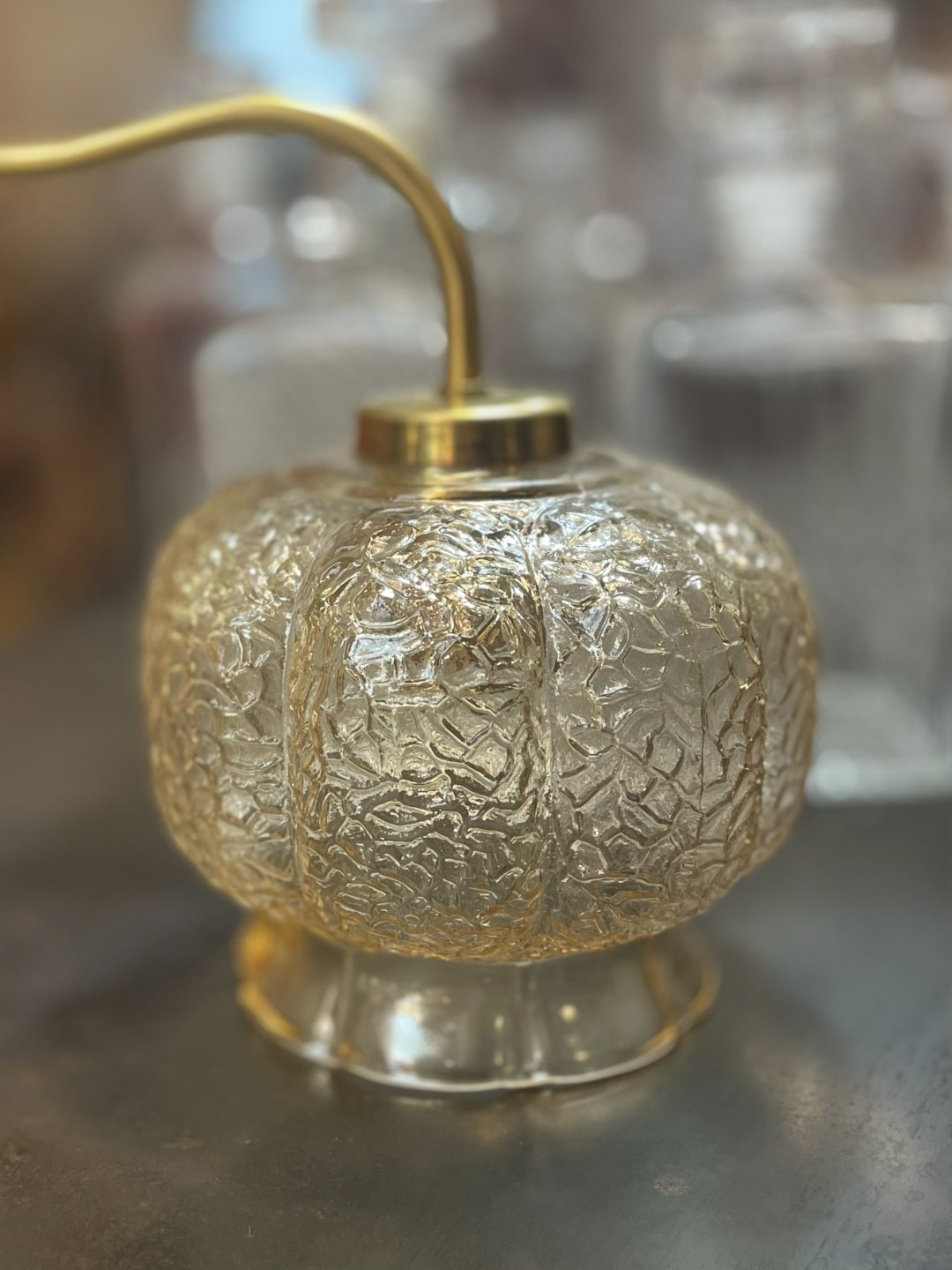 applique ambrée vintage